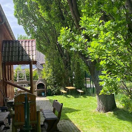 Jagdhaus Auf Dem Forsthof Mit Sauna Eckartsberga Eksteriør billede