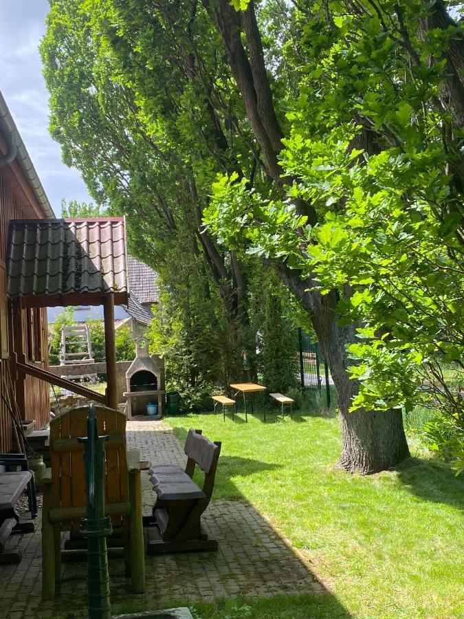 Jagdhaus Auf Dem Forsthof Mit Sauna Eckartsberga Eksteriør billede